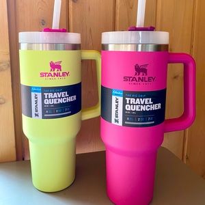 Stanley 40 oz. Adventure Quencher Tumbler - Citron Mix & Azalea Set